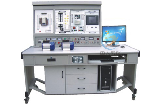 PLC、伺服驅(qū)動(dòng)、步進(jìn)驅(qū)動(dòng)、變頻調(diào)速、觸摸屏綜合實(shí)訓(xùn)裝置