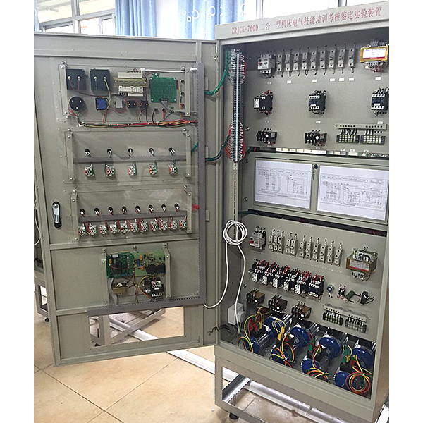 柜式機床電路實訓(xùn)臺(圖1) 儲物儲物儲物柜式機床電子線路實驗臺,儀表照明實驗臺